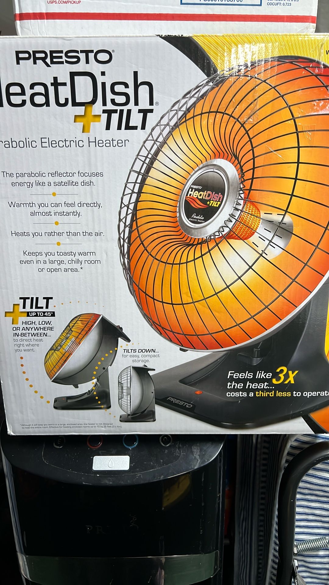 Presto Heat dish+Tile Heater