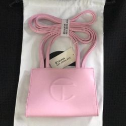 Telfar Small Shopping Bag Bubblegum Pink