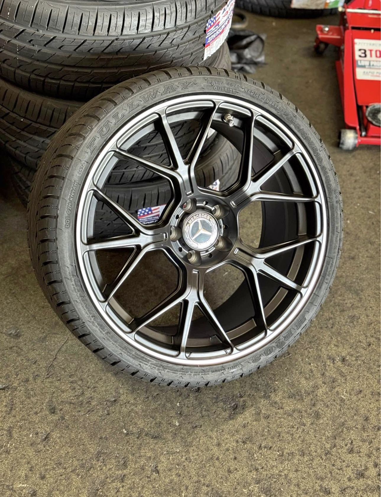 Mercedes Factory Style Staggered Wheels Tires 19x8.5 19x9.5 5x112 Rims Tires Finance Available