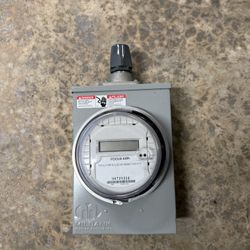 Milbank Focus Alf Form 2a 240 Volt Watt Meter