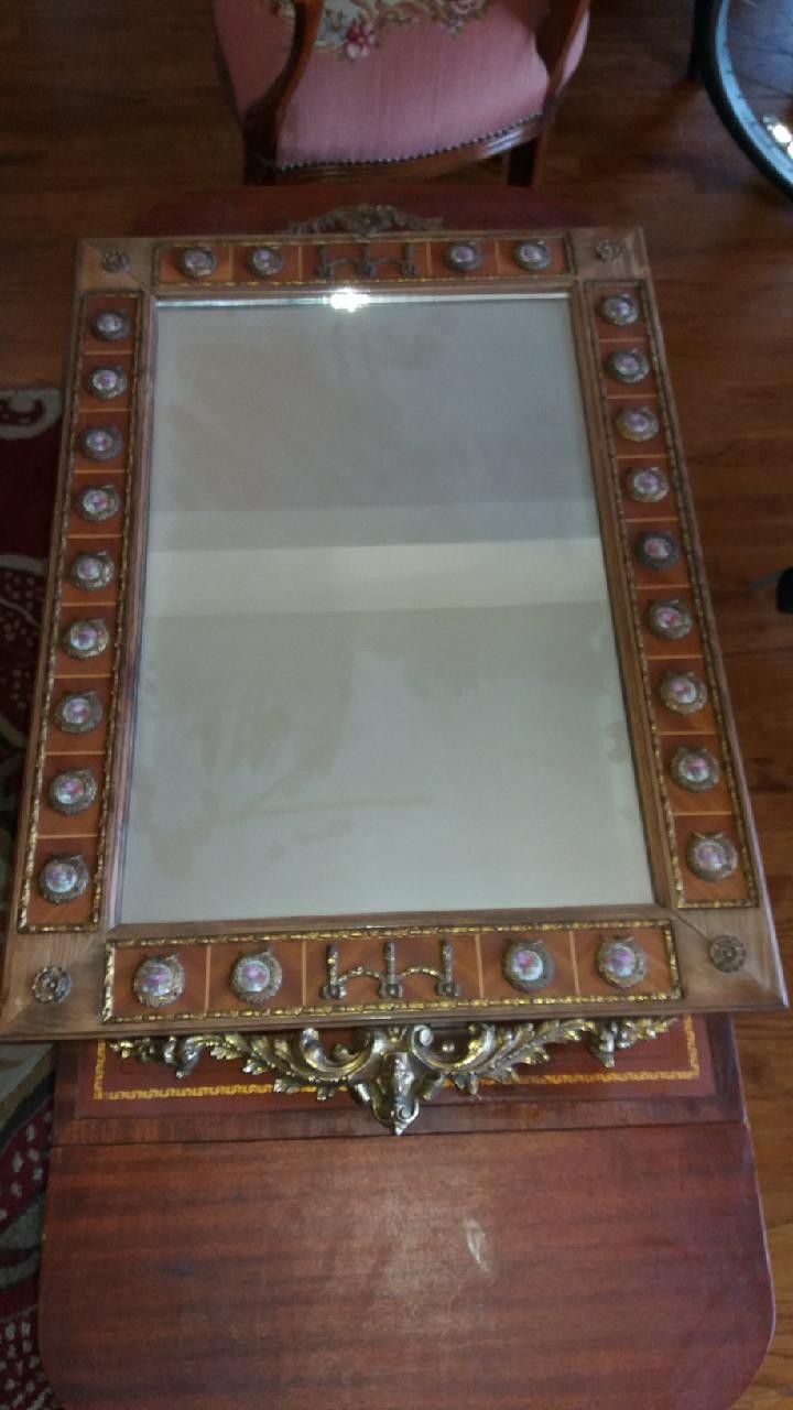 A unique antique mirror