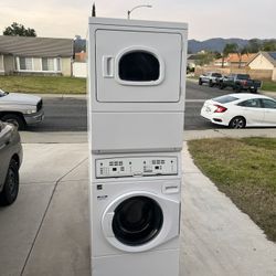 Washer And Gas Dryer Laundry Tower 