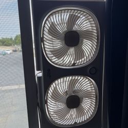 Dual Window Fan