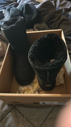 UGG K CLASSIC BLACK