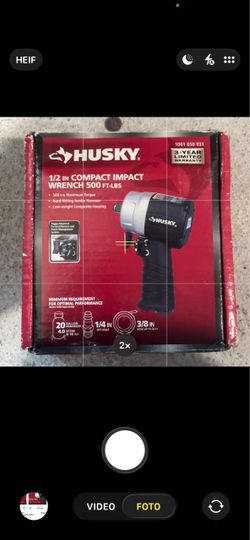 Husky compact impact wrench