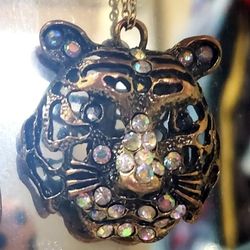 Tiger Head Jewelry Pendant