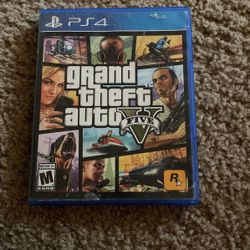 Grand Theft Auto Five For Ps4