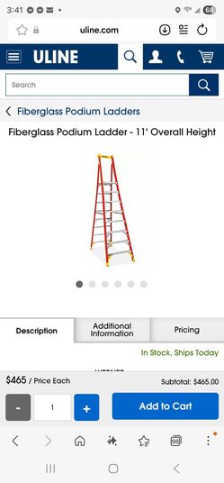 Werner commerical ladder
