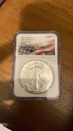 2021 Type 2 American Silver Eagle NGC MS69
