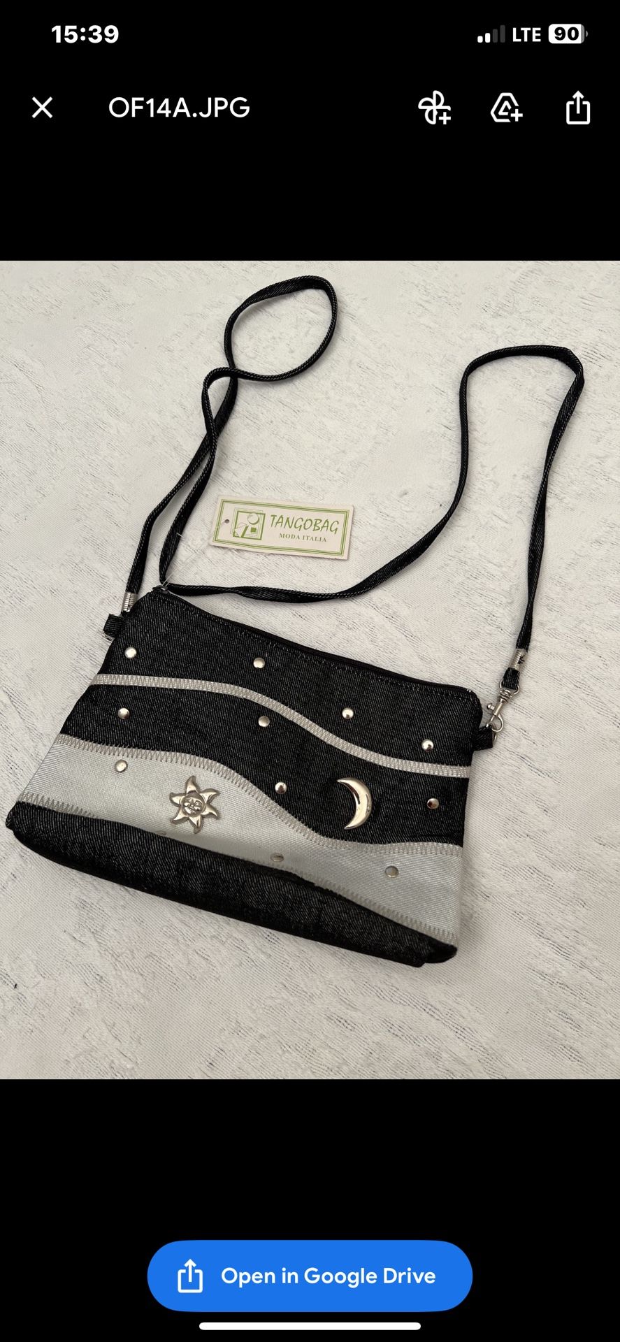 Tangobag Moda Italian Shoulder Bag, Brand New