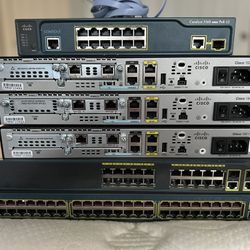 Cisco Switches & Routers For Lab/Practice
