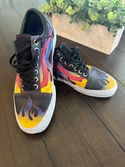 Vans old skool flame