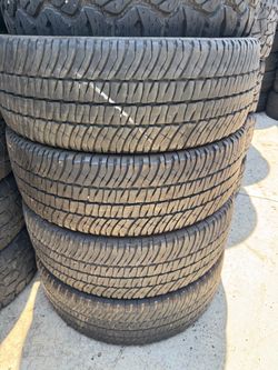 275/65r20 Michelin tires en excelentes condiciones de vida las 4