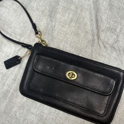 Vintage Coach Wristlet 