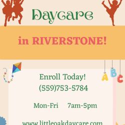 Daycare In Riverstone! Enroll Today!