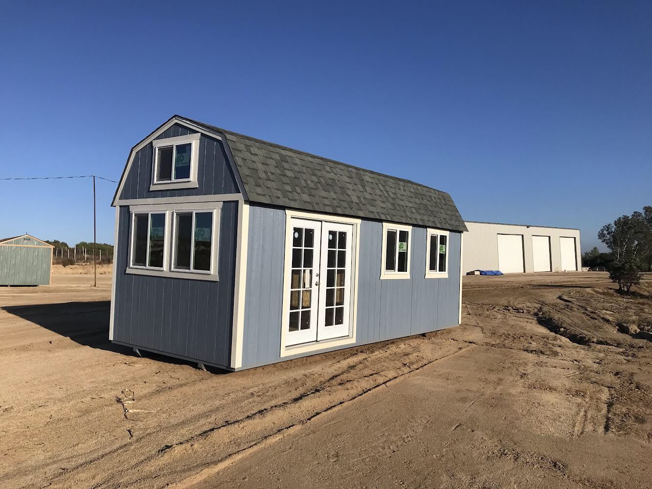 10x24 Lofted Cabin, ADU, Tiny House, Granny Flat, Casita, Storage, Guest Room Tecate Sheds Of