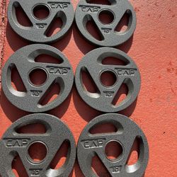 Olympic 2 Inch Gym Plates 10.lbs X 6