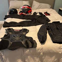Practically New Motorcycle Gear For Sale Large Size