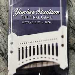 Yankee Stadium The Final Game DVD - New. Sealed.