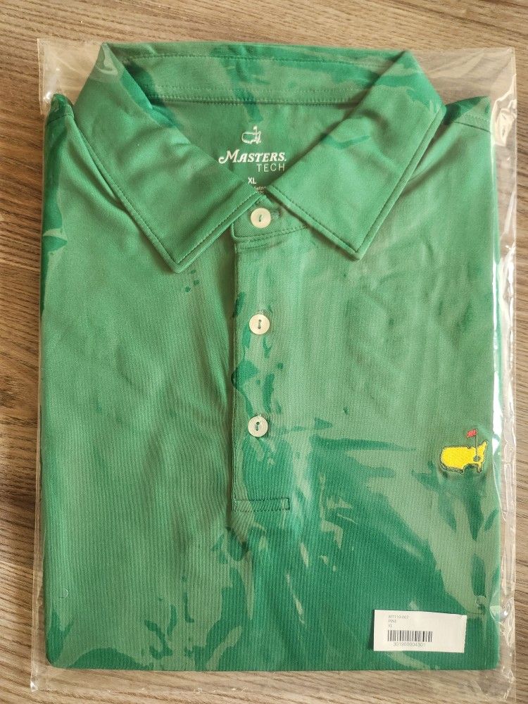 Masters Tech Green Polo