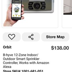 12-Zone Indoor/Outdoor Smart Sprinkler Controller