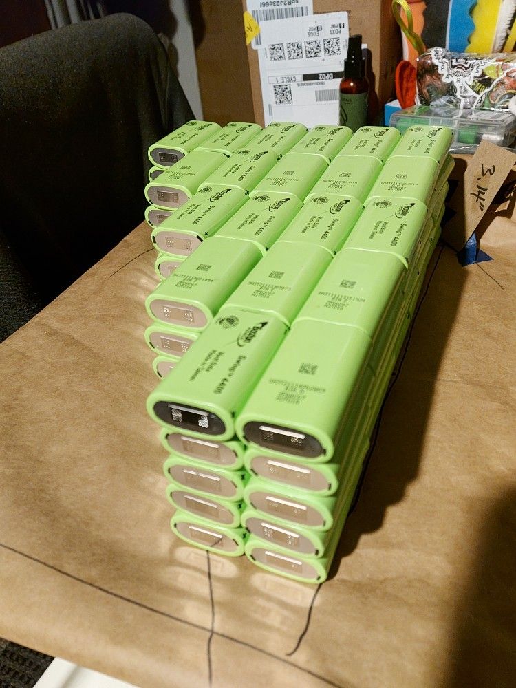 Lithium ion battery pack for E bike, E scooter, E quad etc. 