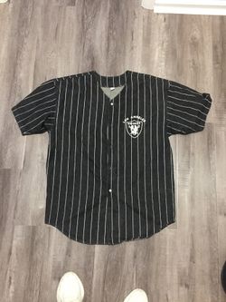 Raiders baseball jersey