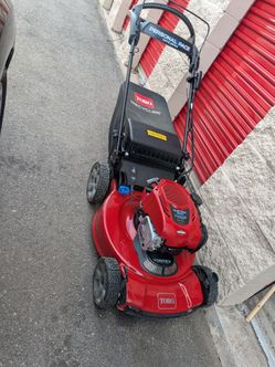 Toll road walk behind mulch lawn mower