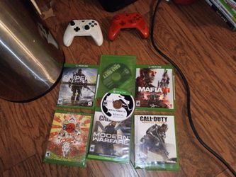 Xbox one games and remotes