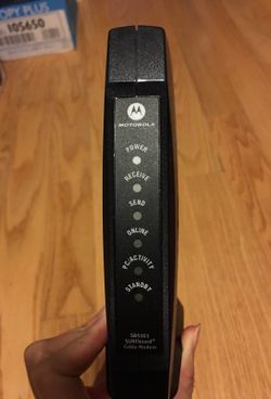 Motorola surfboard moderm