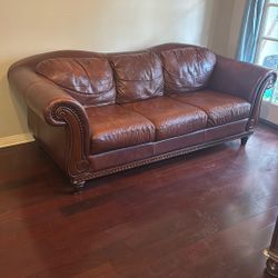 Leather Couch 