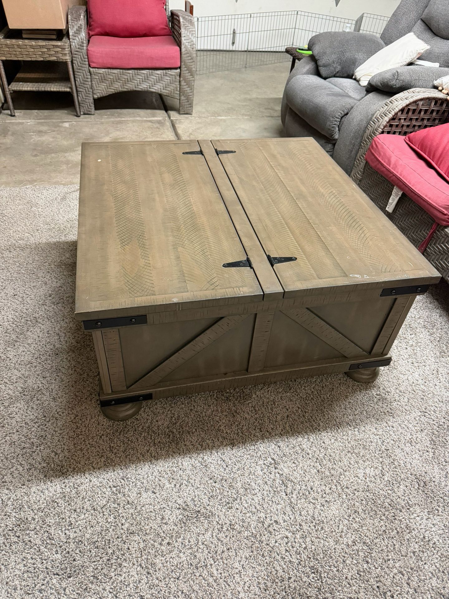 Ashley Coffee Table Brown