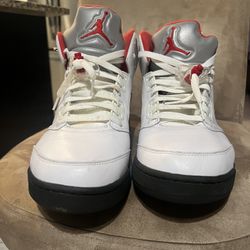 jordan 5 fire red
