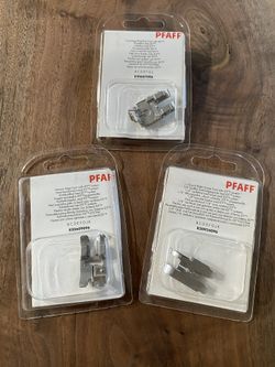 3 Presser Feet (Narrow, Couching, Right Guide)