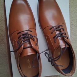 Tasso Elba men's brown dress shoes