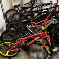 4 Adult and 1 Youth Bike