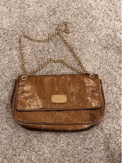 Michael Kors Gold Crossbody