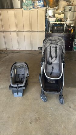 Black stroller