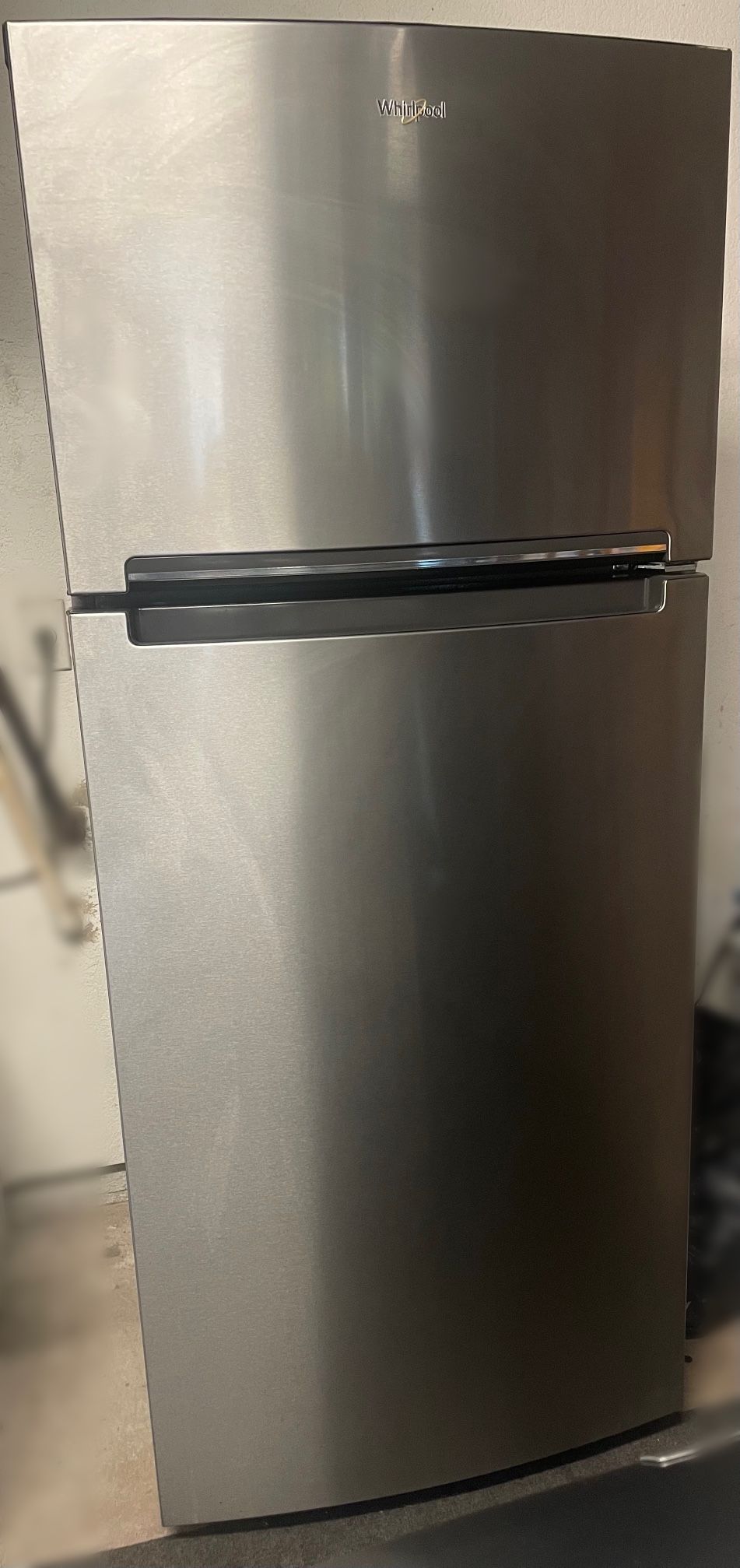 Stainless Steel Whirlpool Refrigerator 