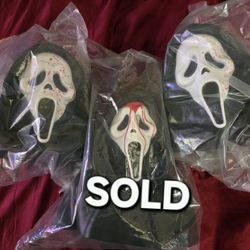 Amc/cinemark scream 7 ghostface head bust popcorn bucket