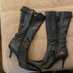 Diba High Leather Boots 