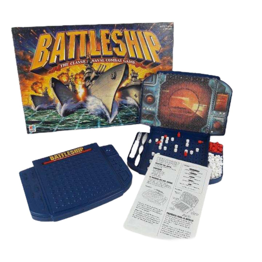 Battleship board game complete set
