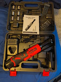 New in Case Cordless power ratchet with 2 batteries & charger  New
