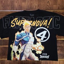 Marvels Men's Human Torch Tee