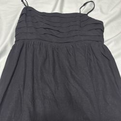Simplistic Express Size Medium Black Mini Dress