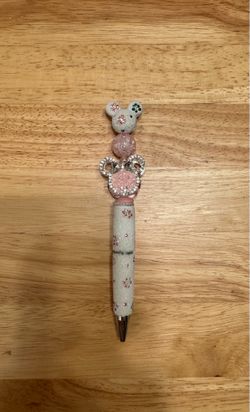 Disney’s Sparkling Pink Minnie Beaded Gift Pen
