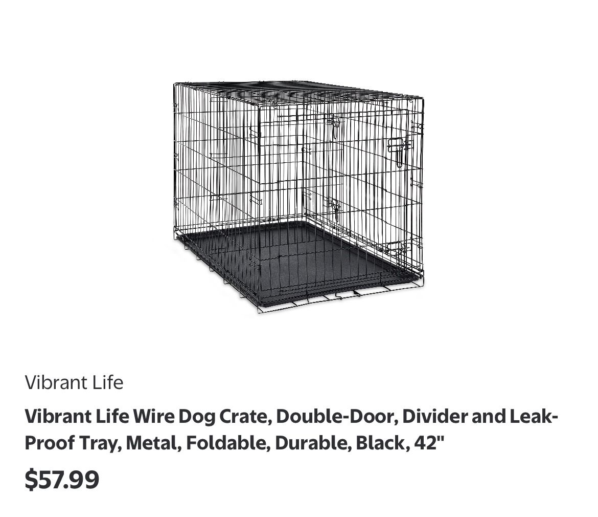 Vibrant Life Dog Crate
