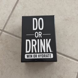Do or Drink card game