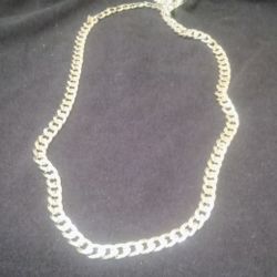 925 Silver Cuban Link Chain 