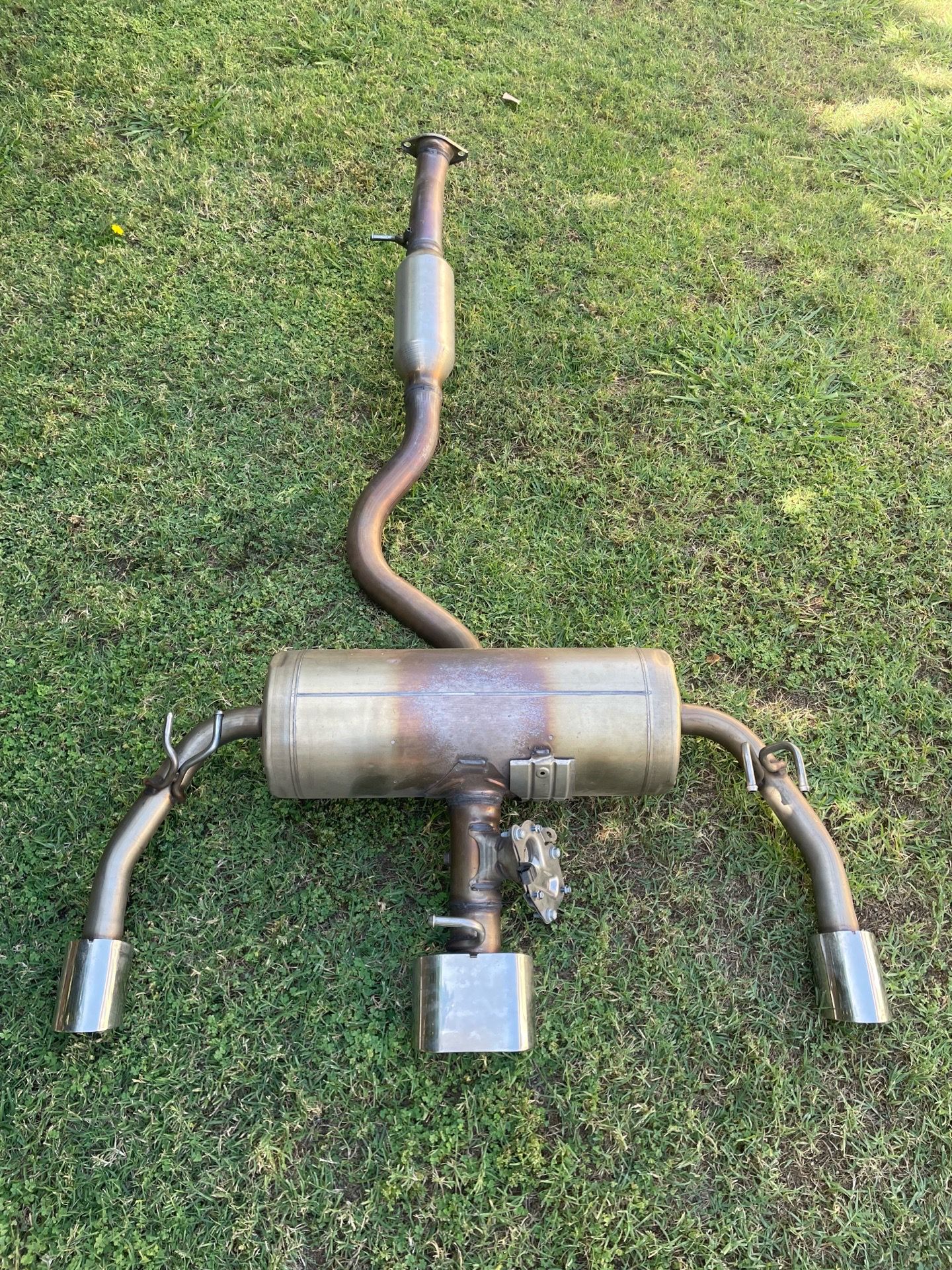 2023~2026 Toyota GR Corolla OEM Factory Cat Back Exhaust Muffler Assembly SANGO